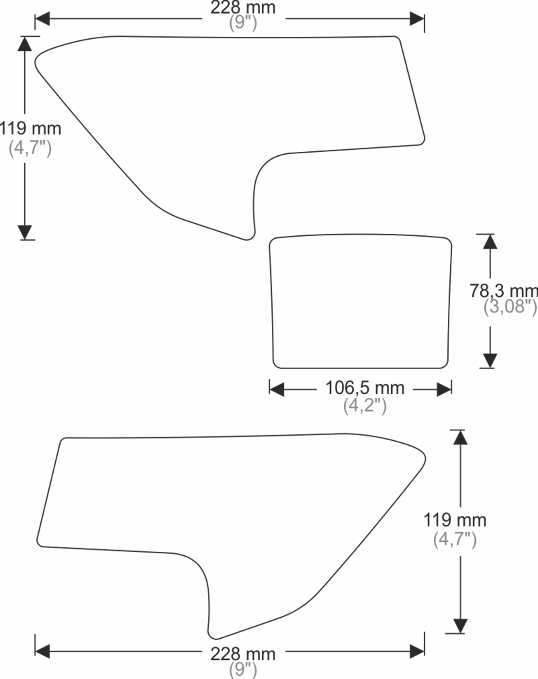 Протектор за резервоар BMW XR 2015-2018г.