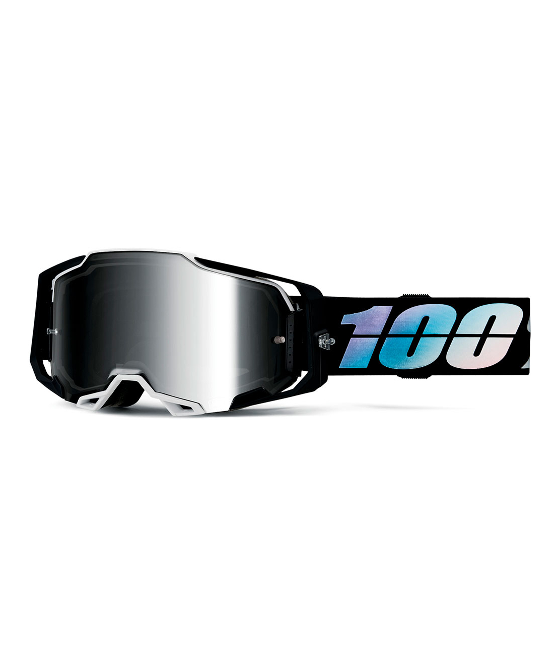 Мотокрос очила 100% ARMEGA KRISP MIRROR SILVER