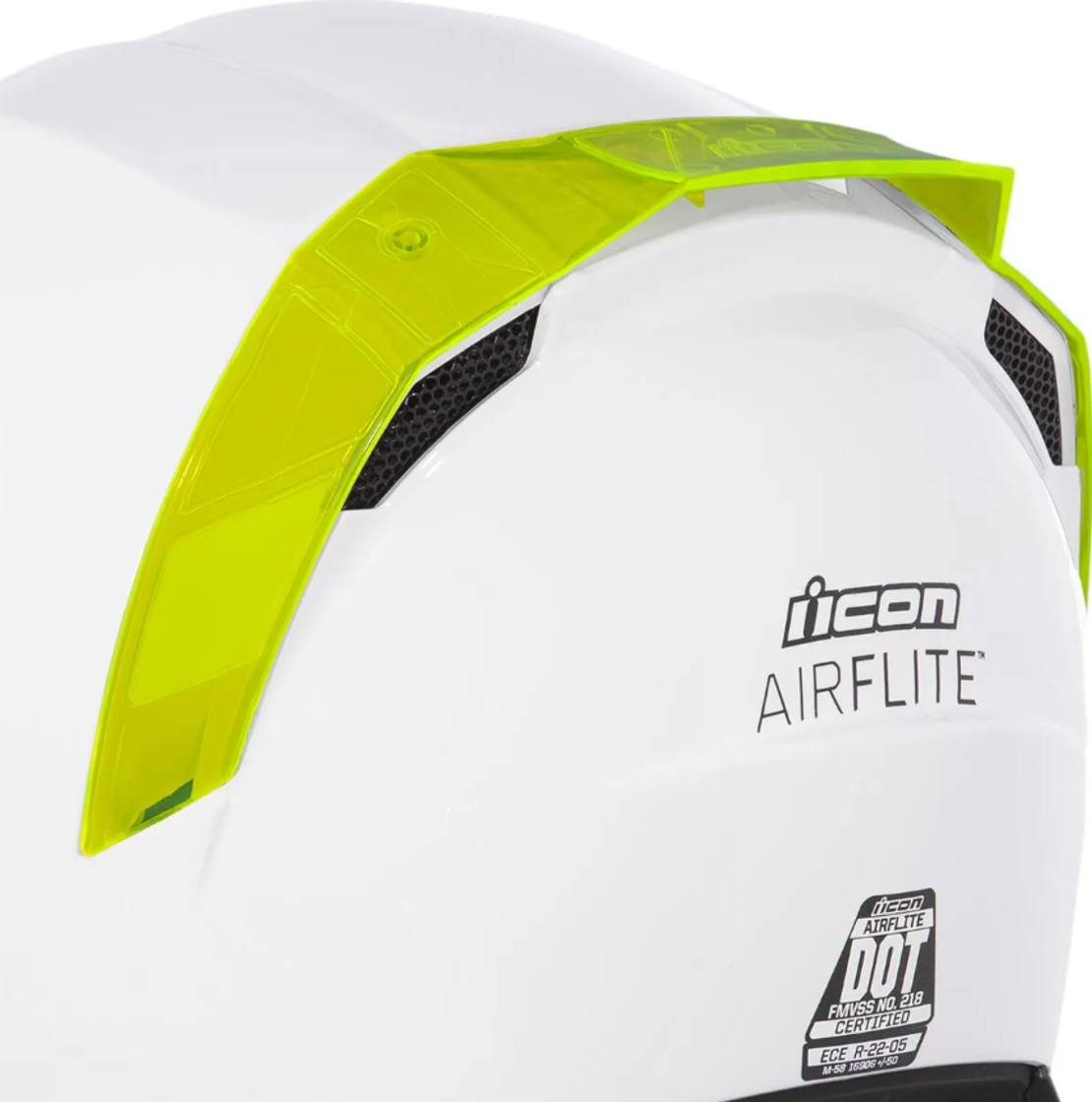 Спойлер за каска ICON Airflite™ DYGLO GREEN
