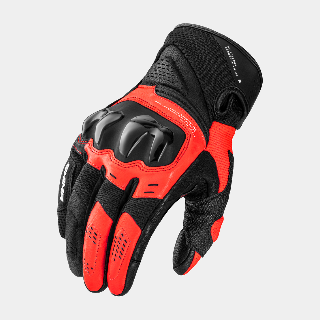 Мото ръкавици SHIMA SPARK 3.0 RED FLUO