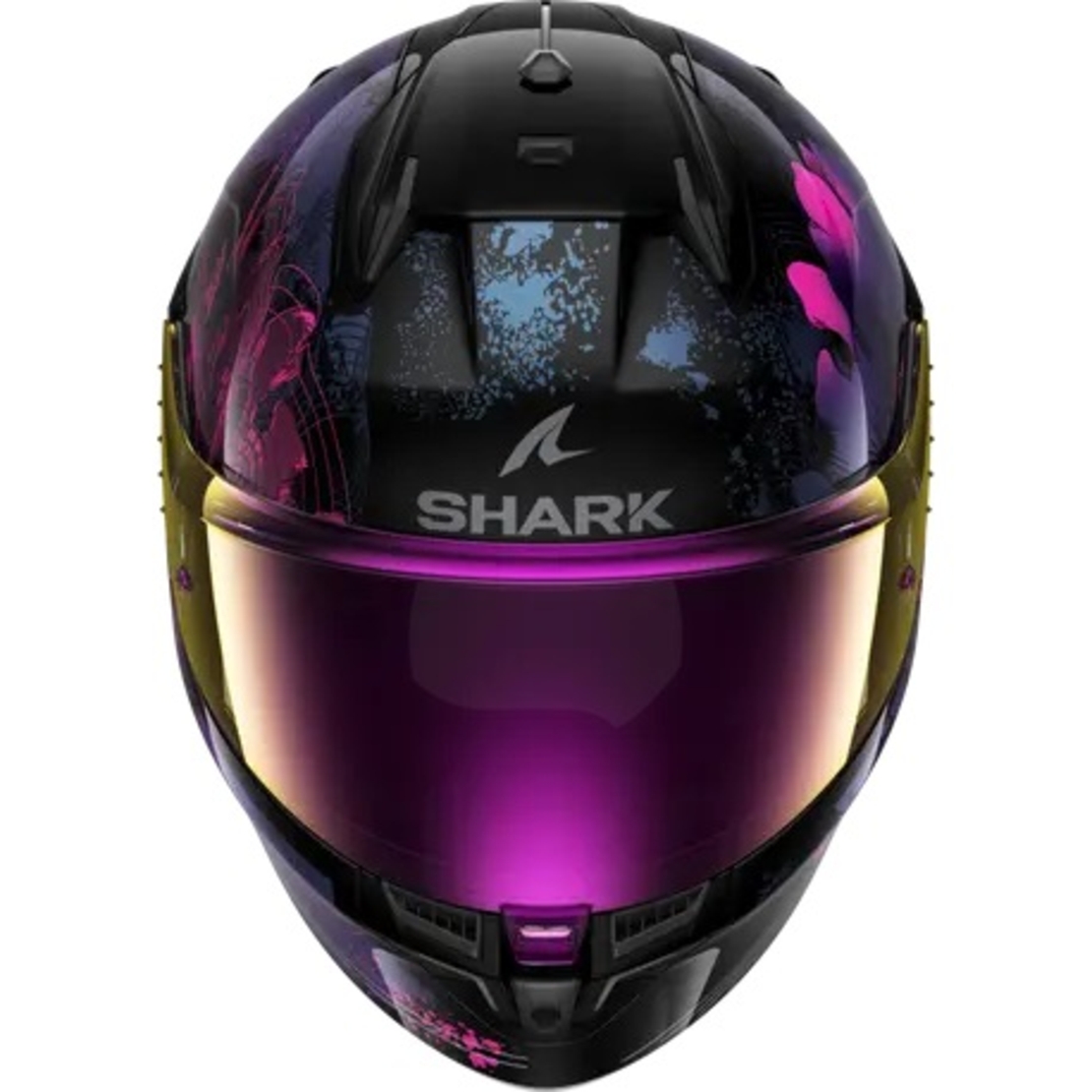 Каска SHARK D-SKWAL 3 LADY MAYFER GLOSS BLACK/VIOLET