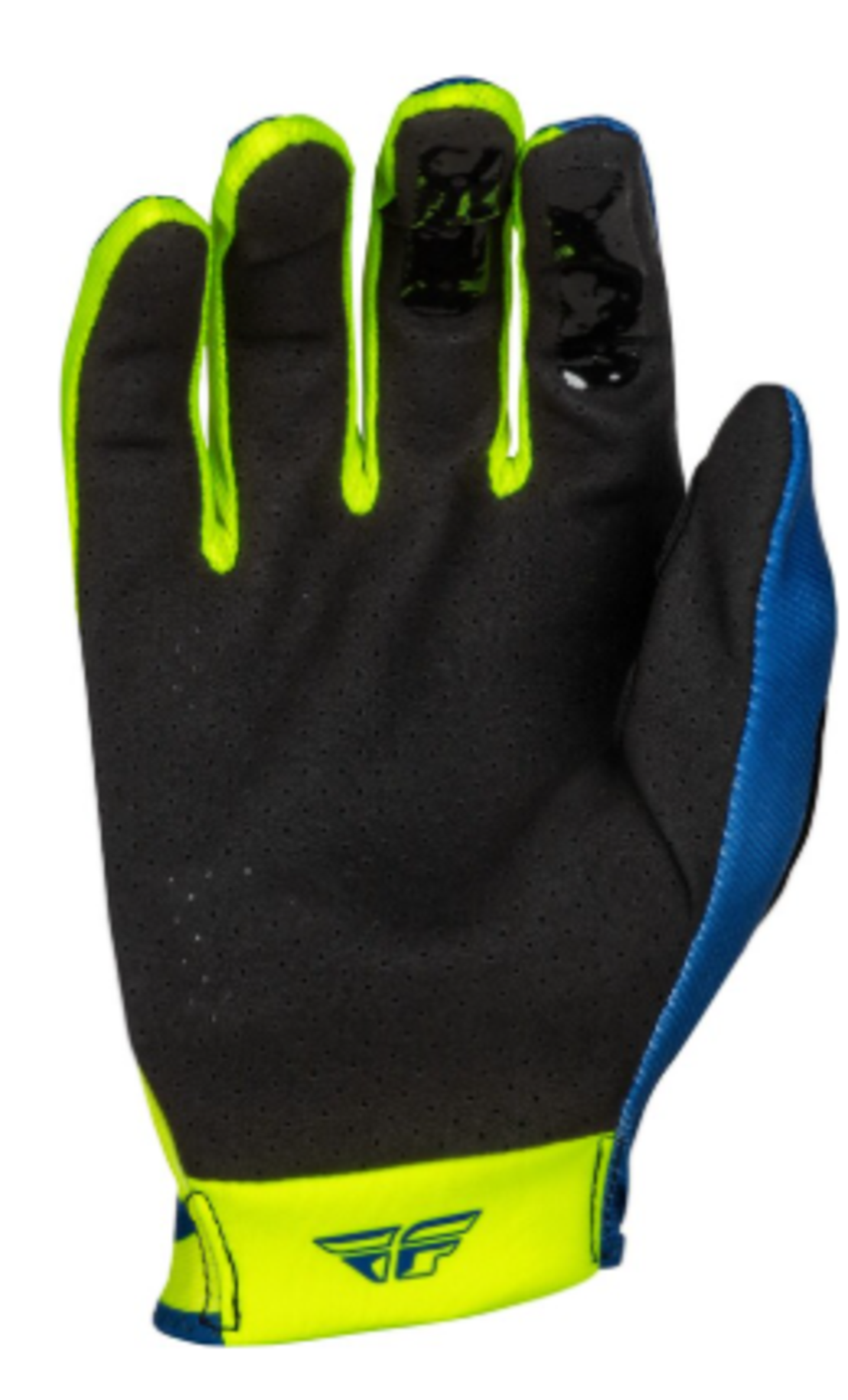 Мотокрос ръкавици FLY RACING Lite L.E. Lancer - Navy/Hi-Vis