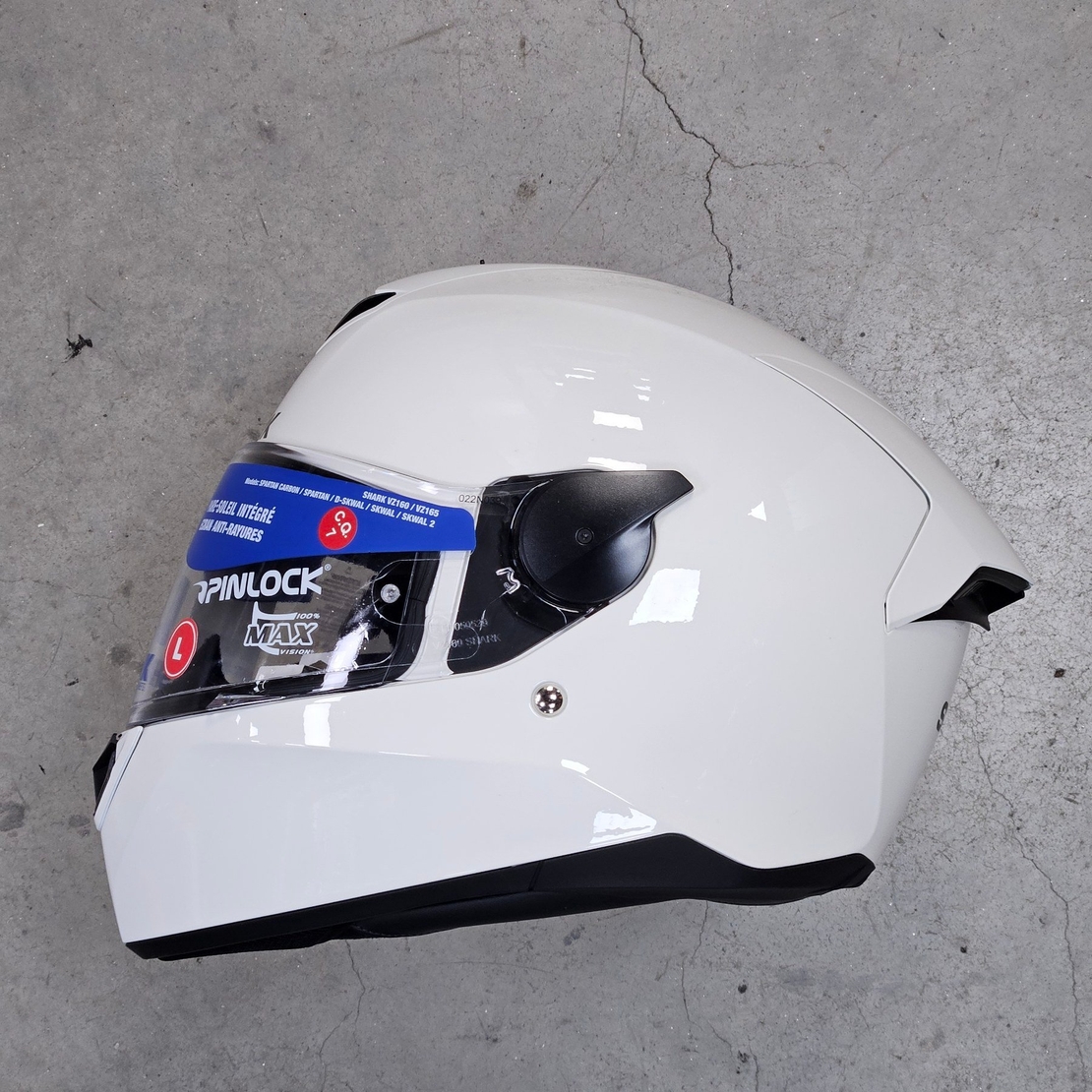 Каска SHARK D-SKWAL 2 BLANK WHITE AZUR ZH16708356