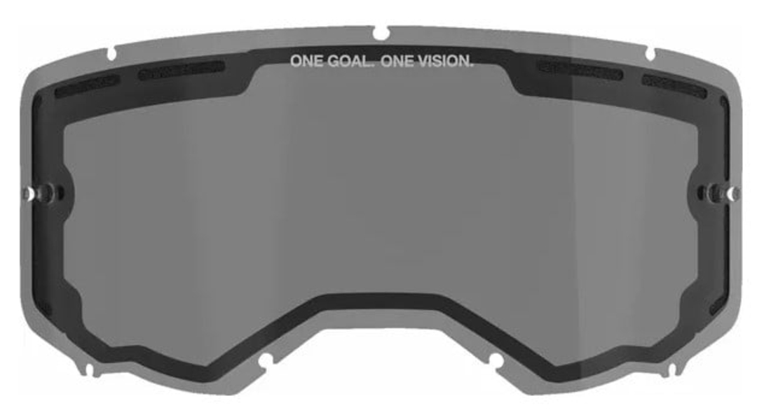 Двойна плака за мотокрос очила ALPINESTARS VISION 8-5-3 SMOKE