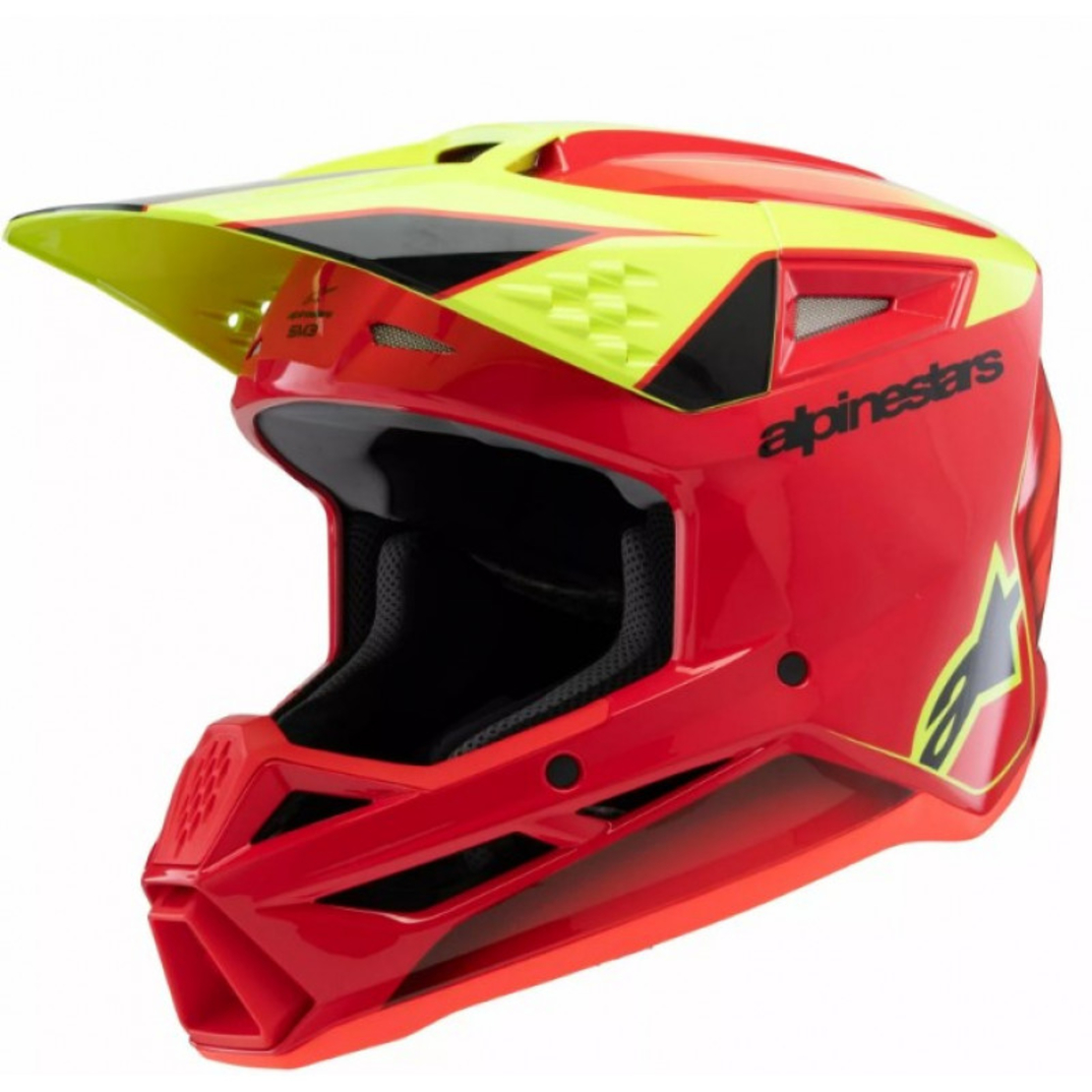 Детска каска ALPINESTARS SM3 FRAY RD/YL/BK