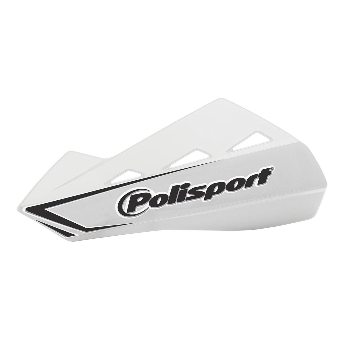 Предпазител за кормило POLISPORT QWEST UNIVERSAL WHITE - PLASTIC