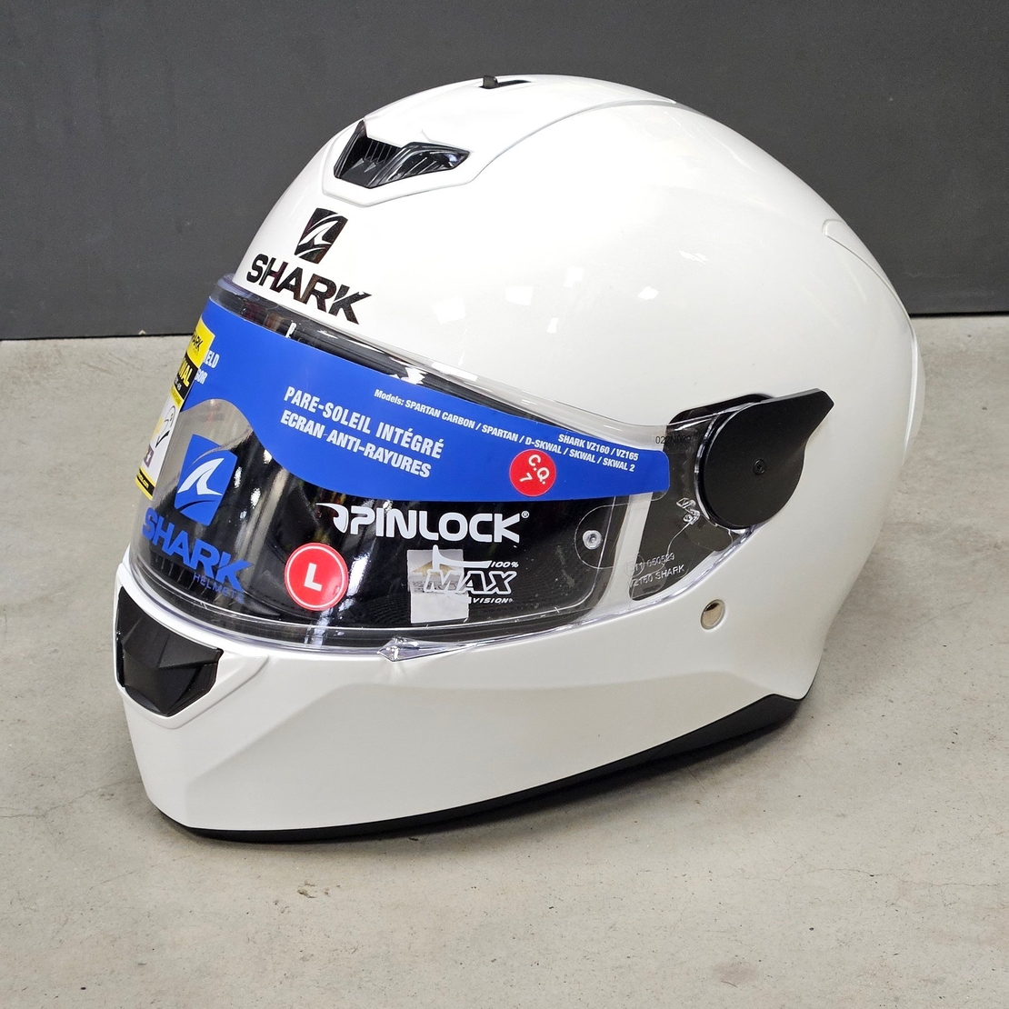 Каска SHARK D-SKWAL 2 BLANK WHITE AZUR ZH16708356