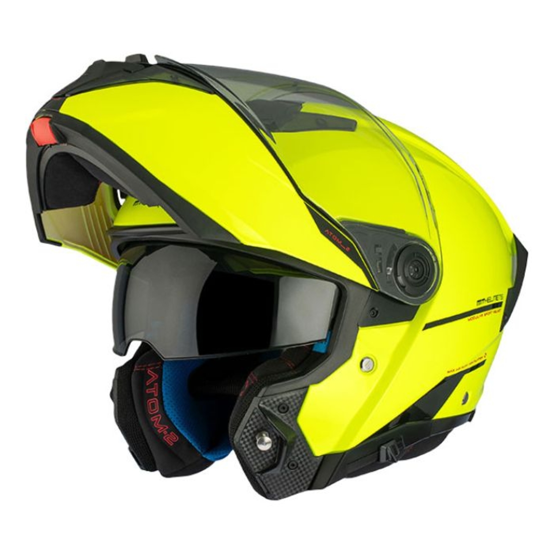 Отваряема каска MT ATOM 2 SV A3 FLUO YELLOW