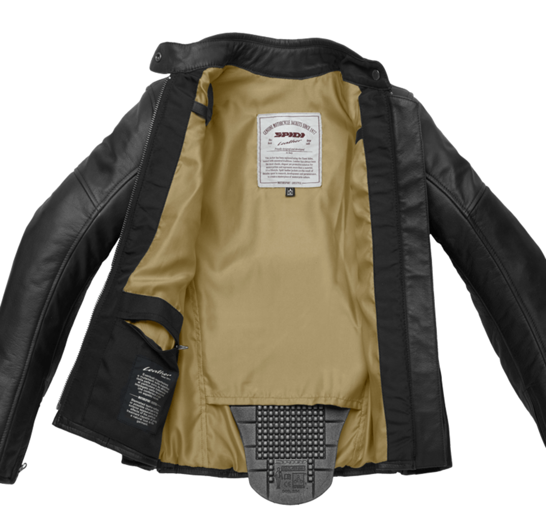 Дамско кожено мото яке SPIDI ROCK LADY Black