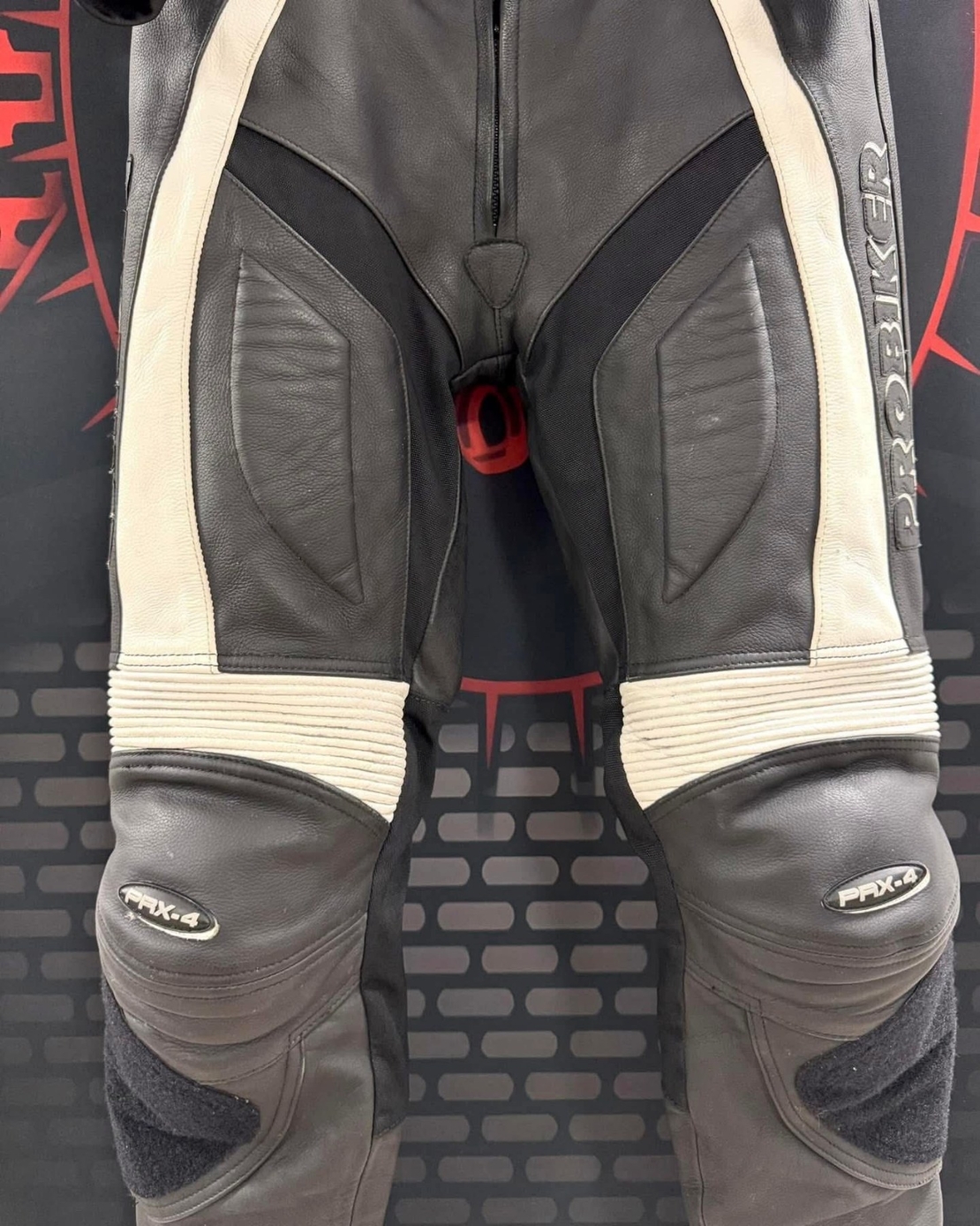 Кожен мото екип Probiker PRX-4 номер 50-M на две части