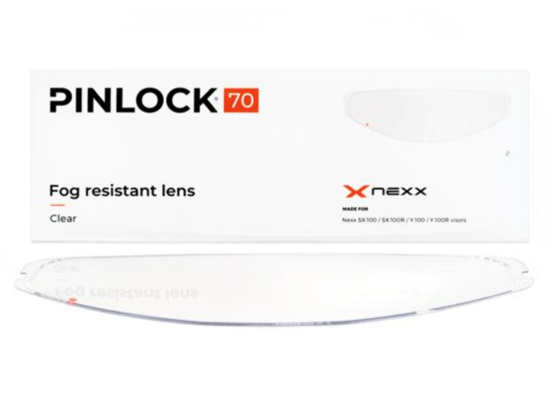 Антифог плака  PINLOCK 70 CLEAR за каска NEXX Y.100R