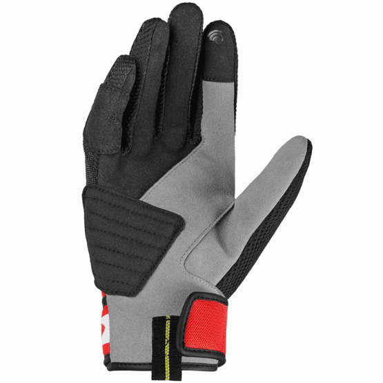 Текстилни мото ръкавици SPIDI NEO-S BLACK/RED