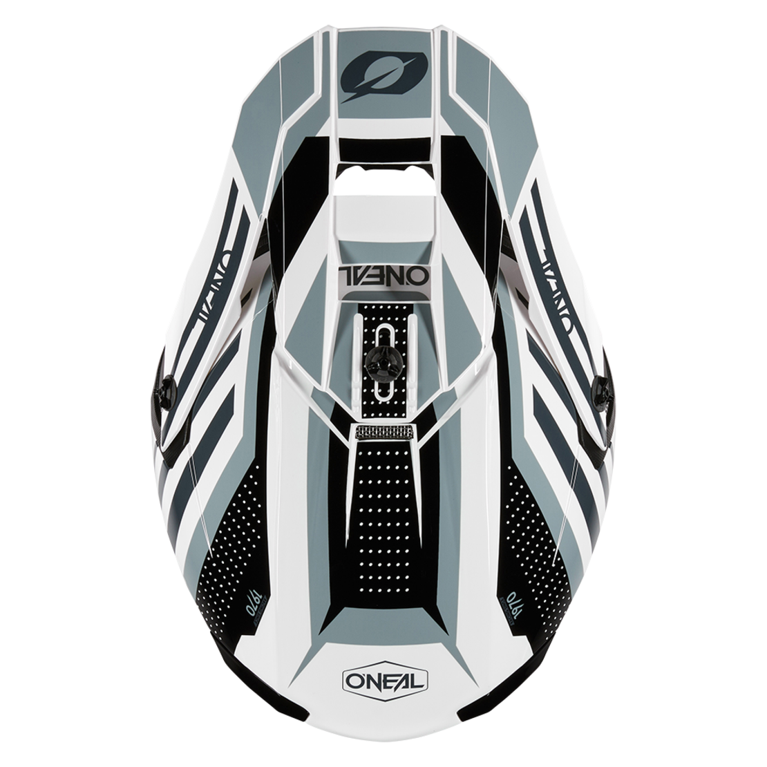 Мотокрос каска 5SERIES POLYACRYLITE SPIKE WHITE/BLACK V.25