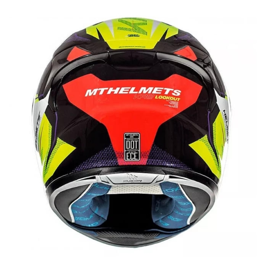 КАСКА MT KRE LOOKOUT G4 GLOSS FLUO YELLOW