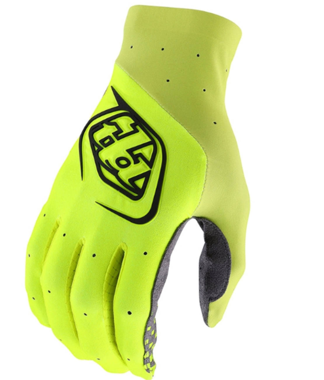 Мотокрос ръкавици TROY LEE DESIGNS SE Ultra Gloves - Solid Neon Yellow/Grey