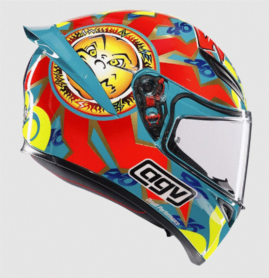 Каска за мотор AGV K1 S ROSSI MUGELLO 1999