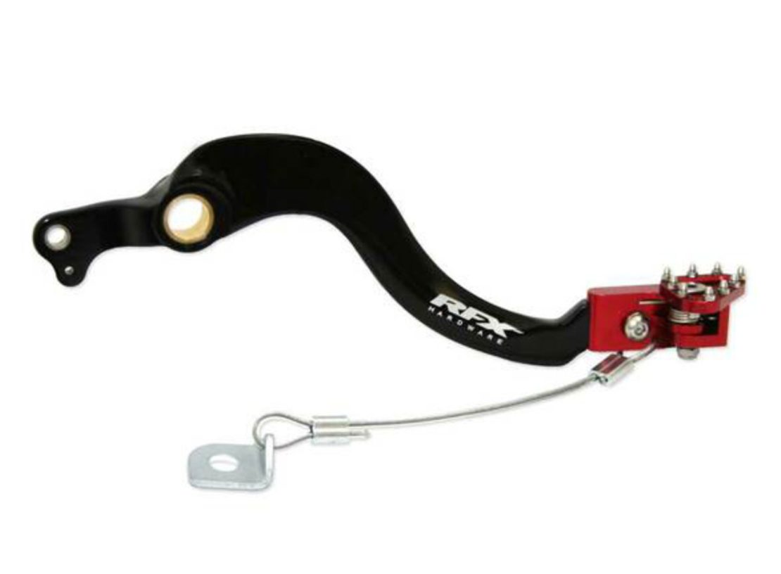 Заден лост за спирачка RFX Pro FT Rear Brake Lever (Black/Red) - Honda CRF450L 19-21