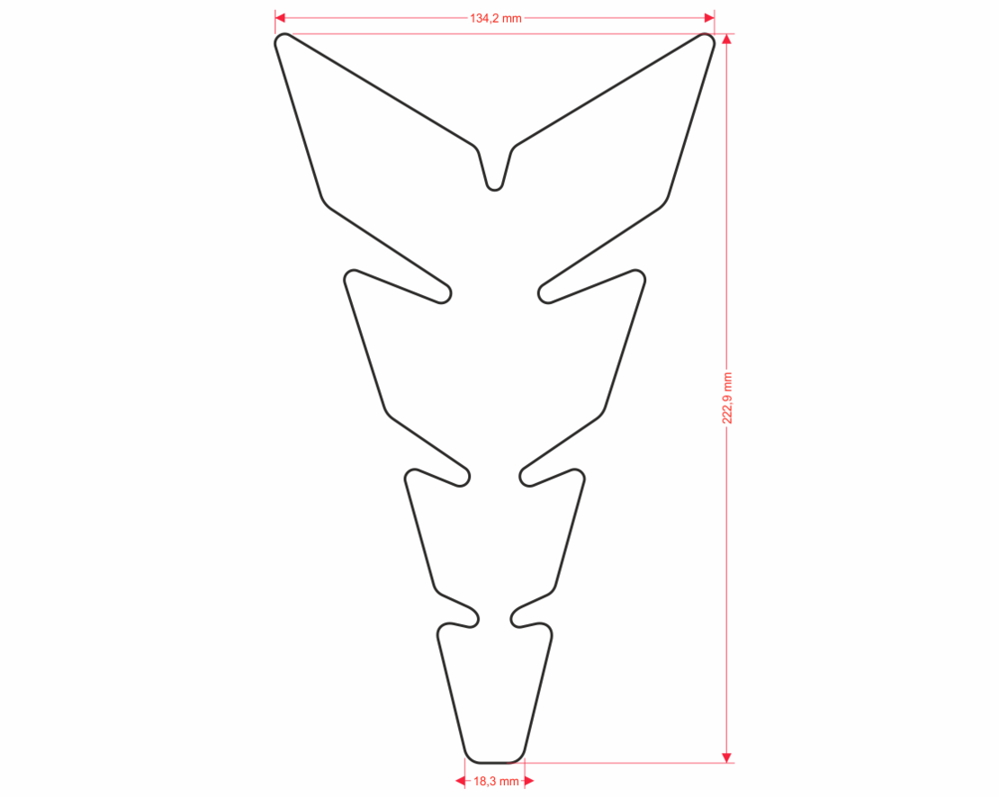 Протектор за резервоар ONEDESIGN CGMOS110VP/PR3476