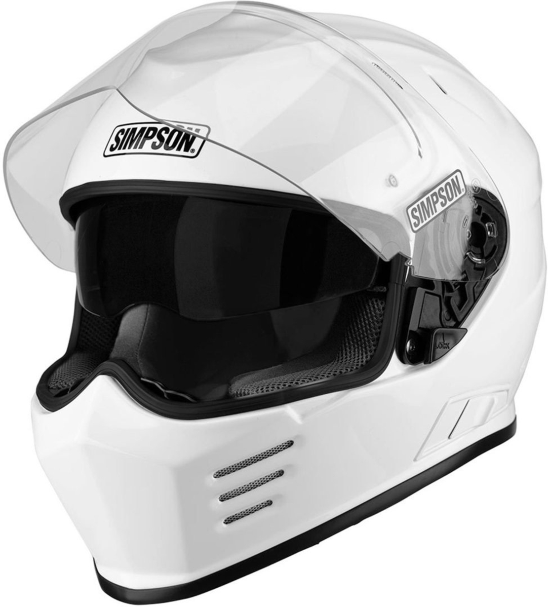 Каска SIMPSON VENOM SOLID GLOSS WHITE