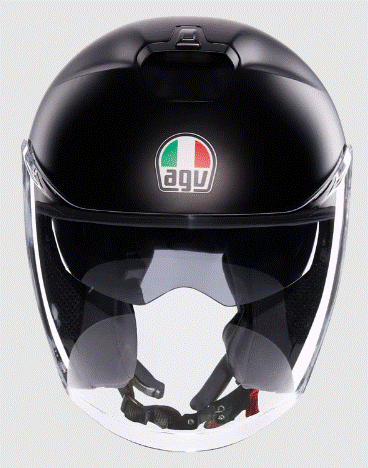 Каска за скутер AGV IRIDES BLACK MATT