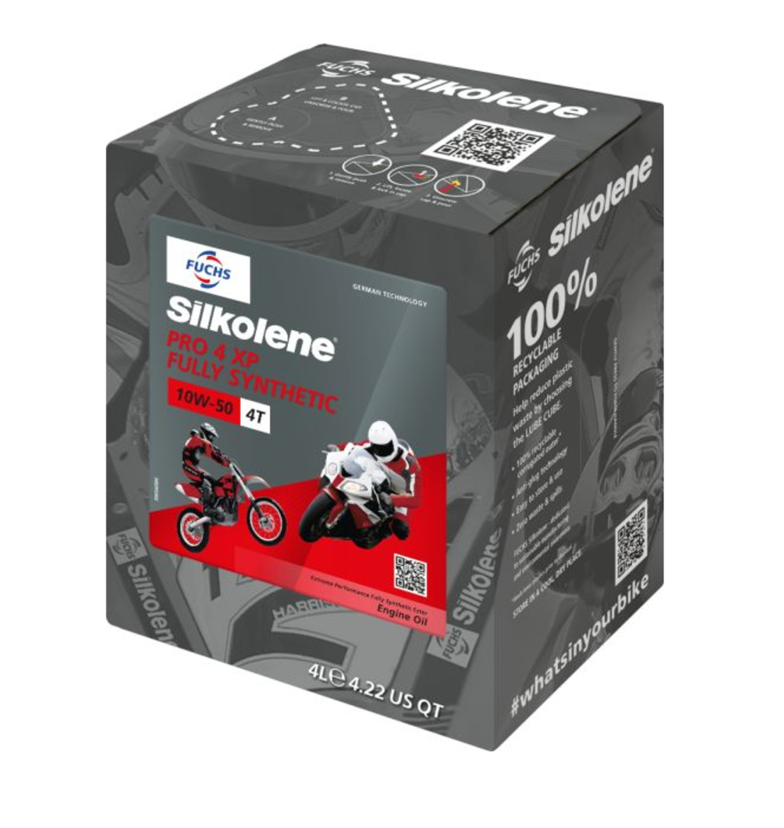 Масло FUCHS SILKOLENE PRO 4 10W50 - XP 4л