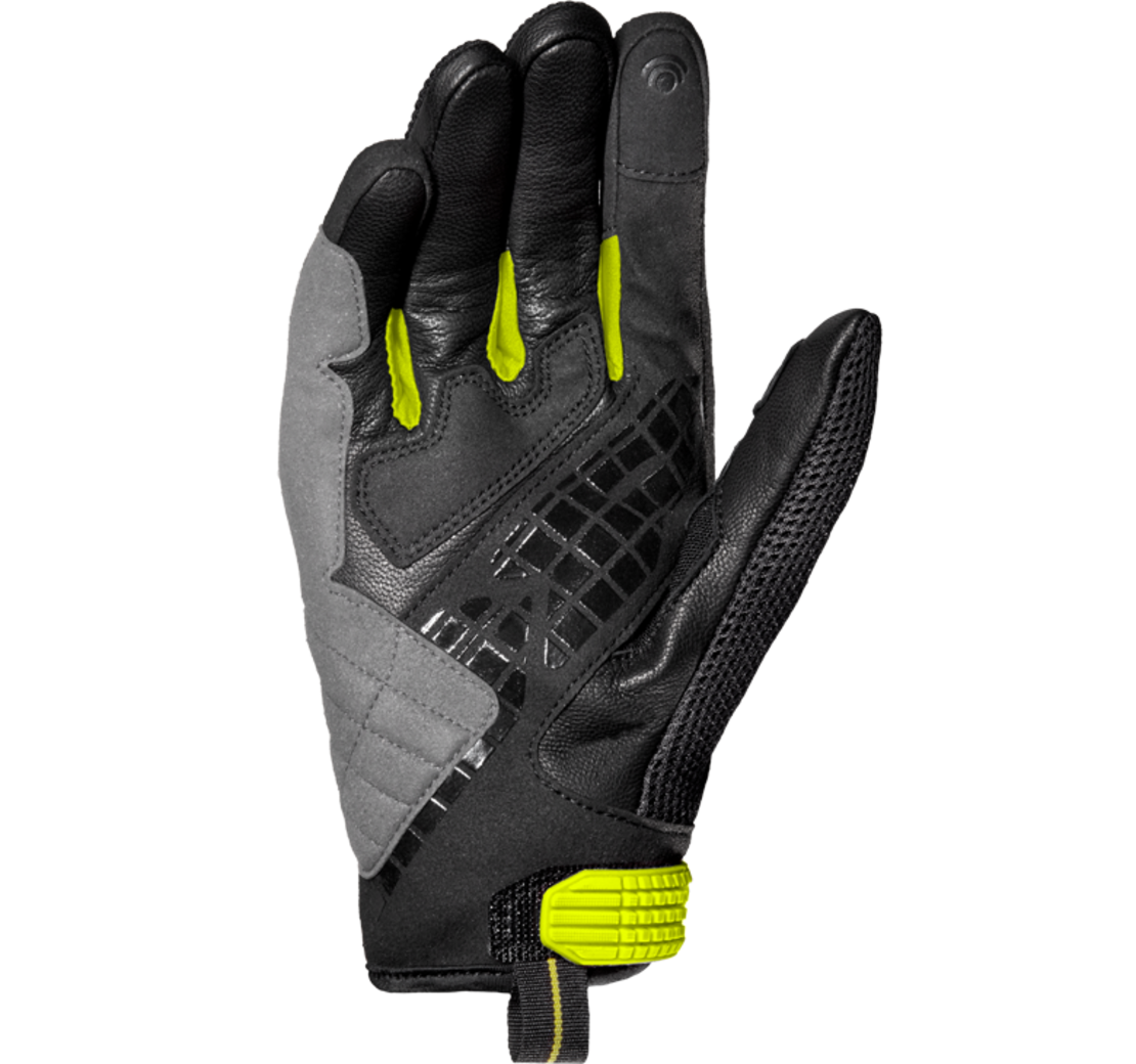 Дамски мото ръкавици SPIDI G-CARBON Yellow fluo