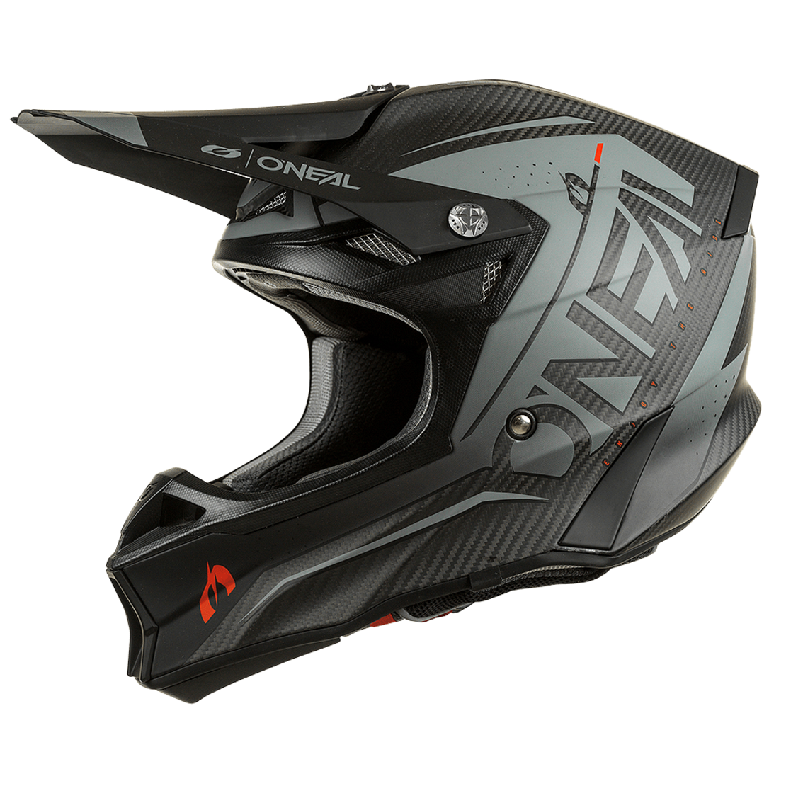 Мотокрос каска O'NEAL 10SERIES CARBON PRODIGY V.22 BLACK