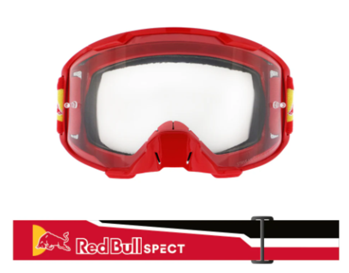 Мотокрос очила Spect Red Bull STRIVE 014 RED/CLEAR
