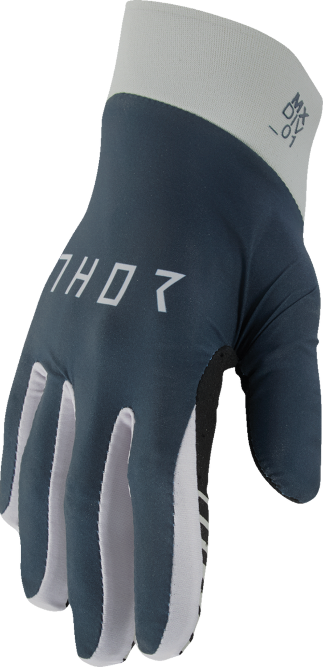 Мотокрос ръкавици THOR AGILE SOLID MIDNIGHT/GRAY