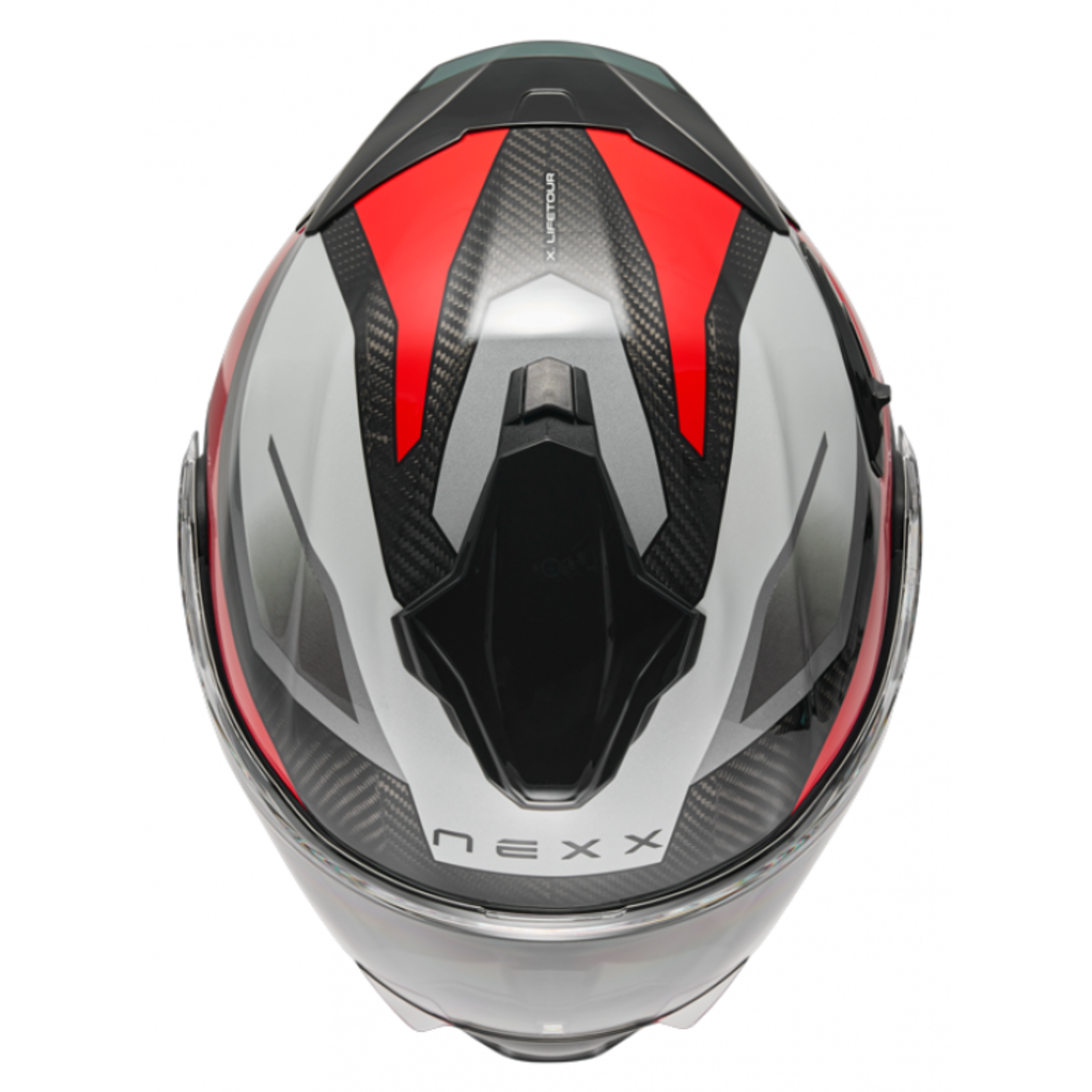 Каска NEXX X.LIFETOUR FLIP UP PRO MILE WHITE RED