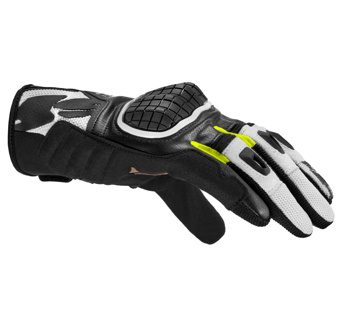 Мото ръкавици SPIDI G-WARRIOR BLACK/FLUO YELLOW