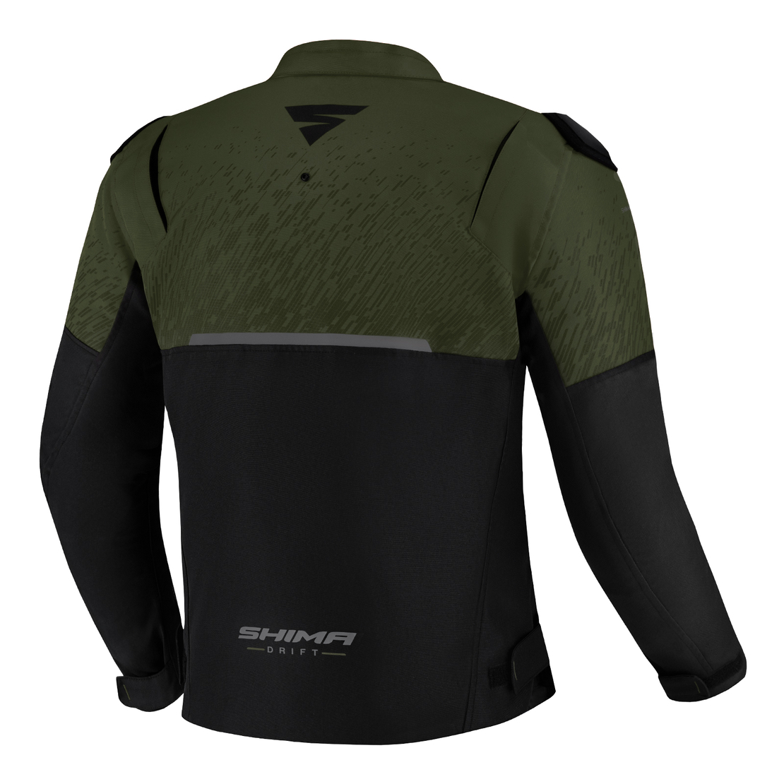 Текстилно мото яке SHIMA DRIFT BLACK/KHAKI