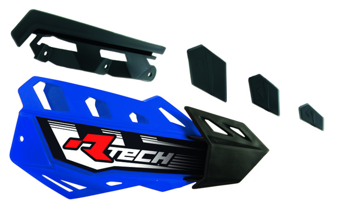 Резервни пластмаси за протектори за кормило RACETECH FLX Handguards Replacement Covers Blue
