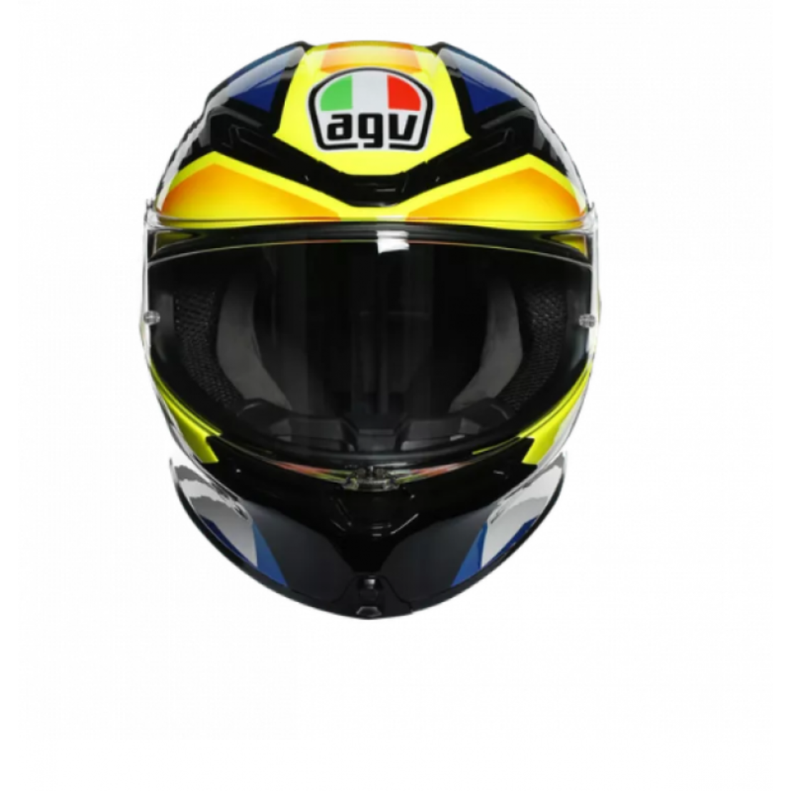 КАСКА AGV K-6 S JOAN BLACK/BLUE/YELLOW