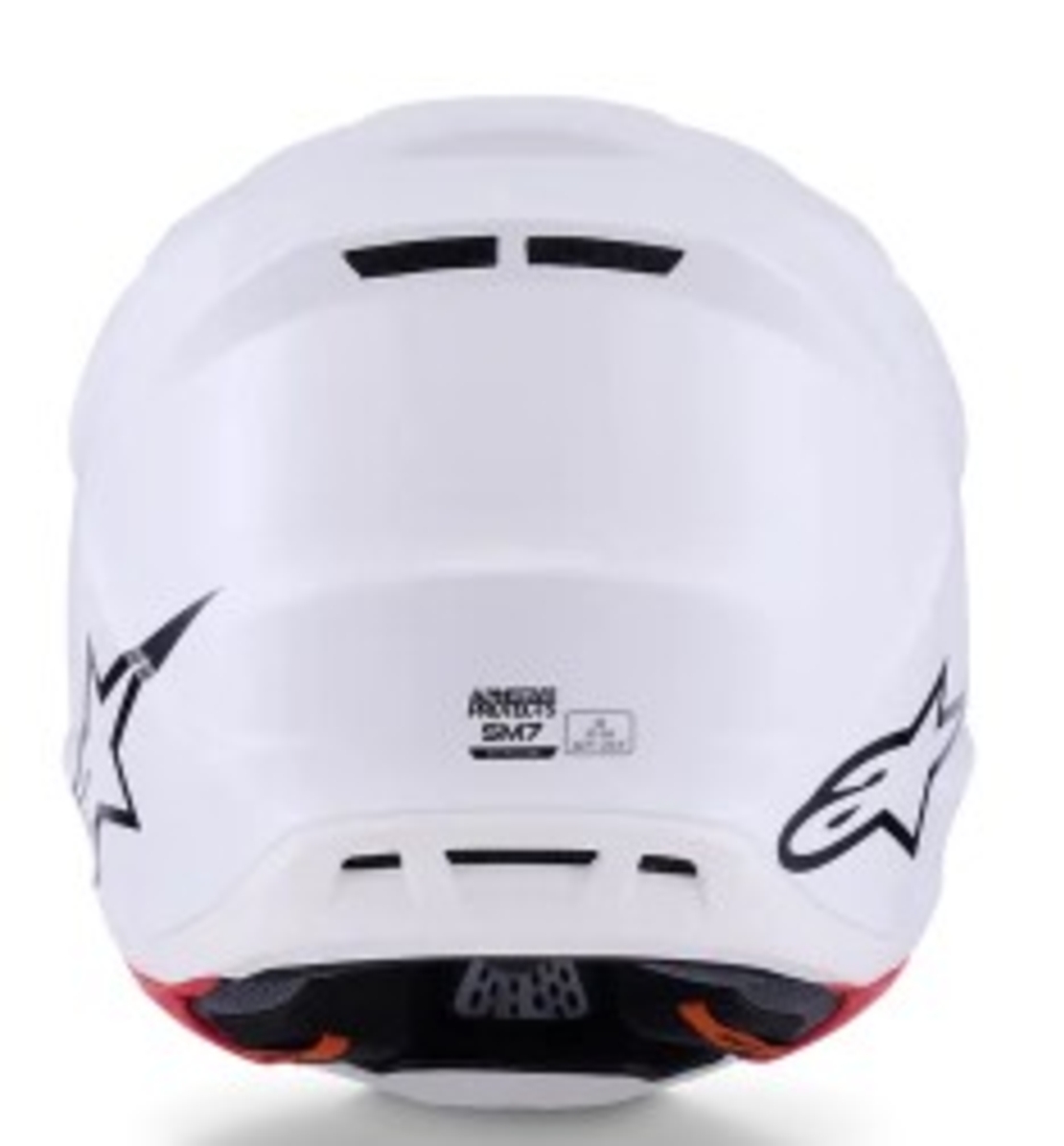 Мотокрос каска ALPINESTARS SM7 WHITE-GLOSS
