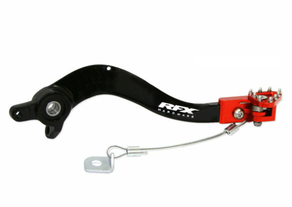 Заден лост за спирачка RFX Pro FT Rear Brake Lever (Black/Orange) KTM EXC/EXC-F 17-23