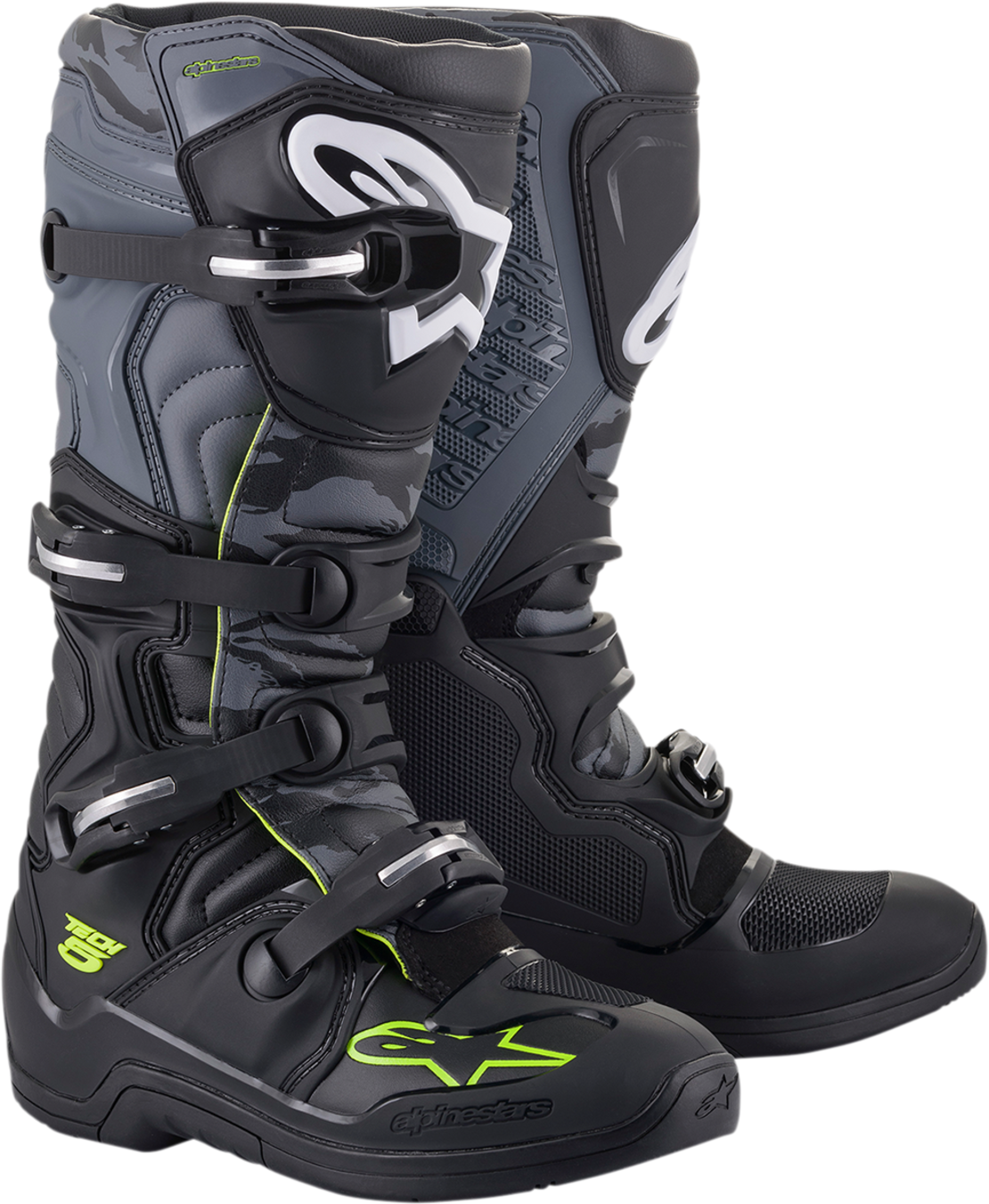 Мотокрос ботуши ALPINESTARS TECH 5 BLACK/GRAY/YELLOW