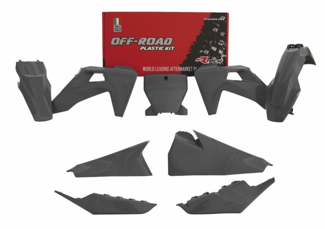 Комплект пластмаси RACETECH Plastic Kit Quantum Grey Husqvarna FC/TC 19-20
