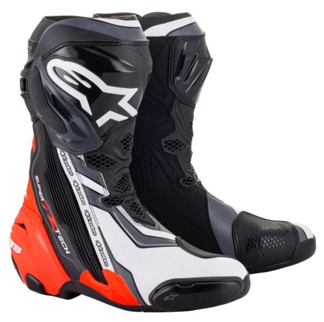Ботуши ALPINESTARS SUPERTECH R BLACK/RED/WHITE/GRAY 2023