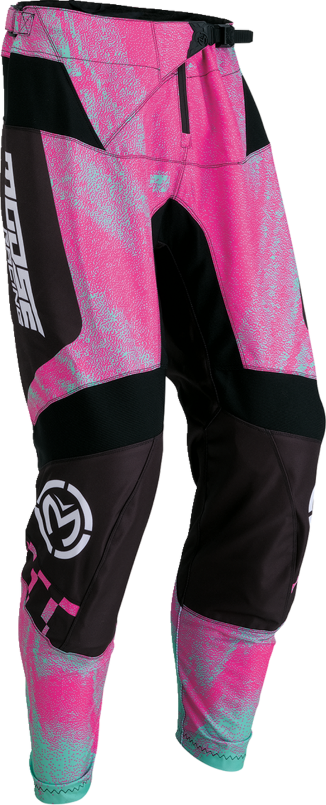 Мотокрос брич MOOSE RACING QUALIFIER PINK/TEAL