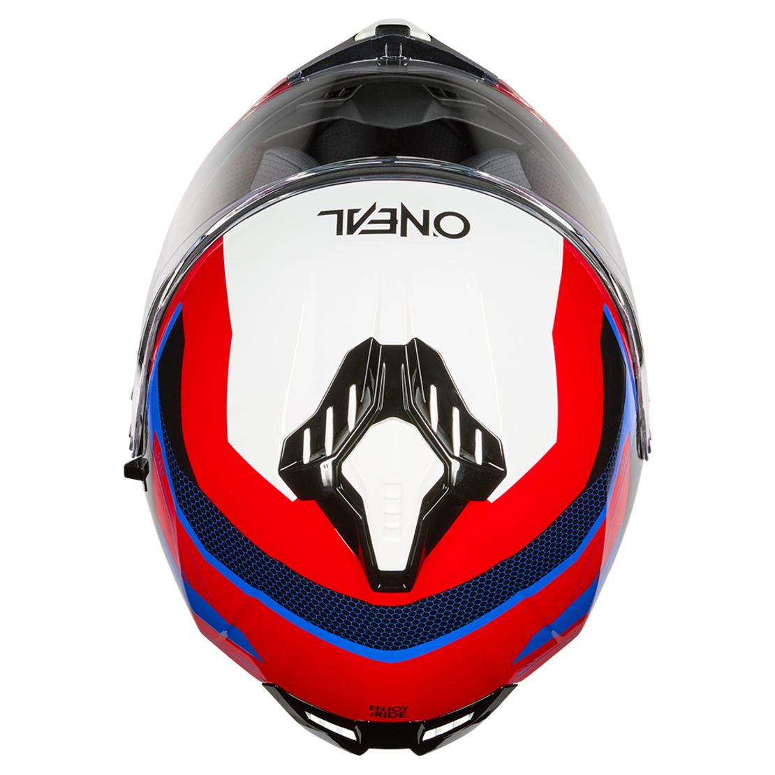 Каска O'NEAL CHALLENGER EXO BLACK/WHITE/RED/BLUE V.25