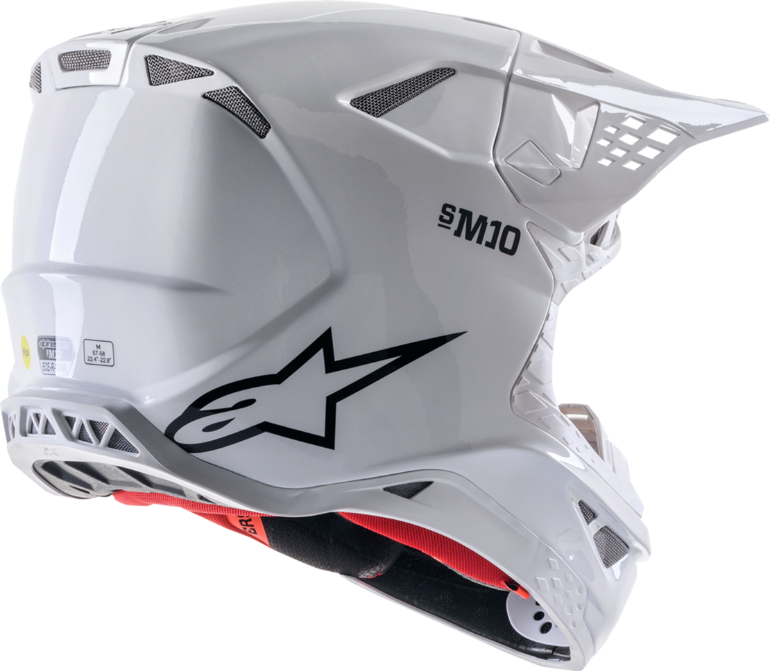 Мотокрос каска ALPINESTARS SM10 SOLID WHT