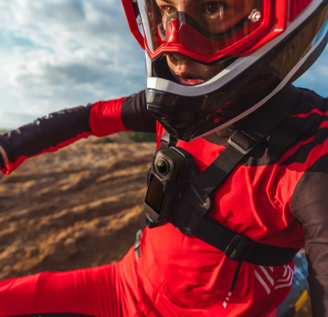 Система за закрепване на екшън камера за гърди Insta360 X5 POV Chest Mount