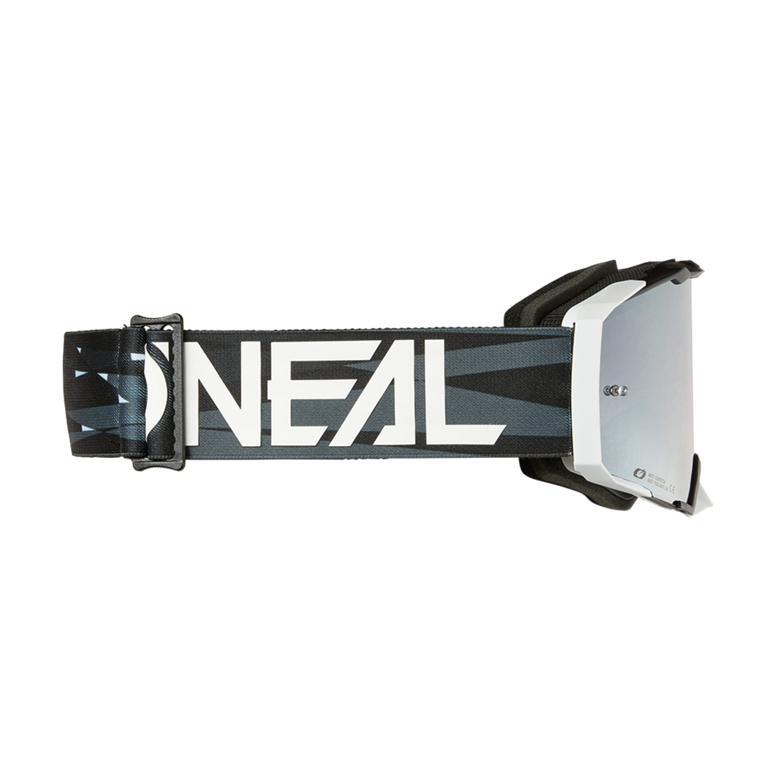 Мотокрос очила O'NEAL B-33 ICTUS BLACK/WHITE - SILVER MIRROR