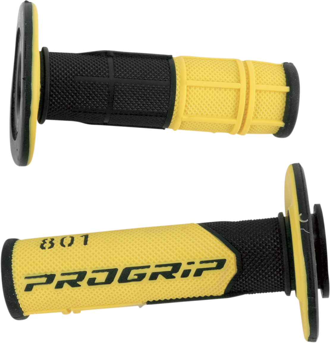 Мотокрос ръкохватки PROGRIP 801 Hybrid Duo-Density BLACK/YELLOW