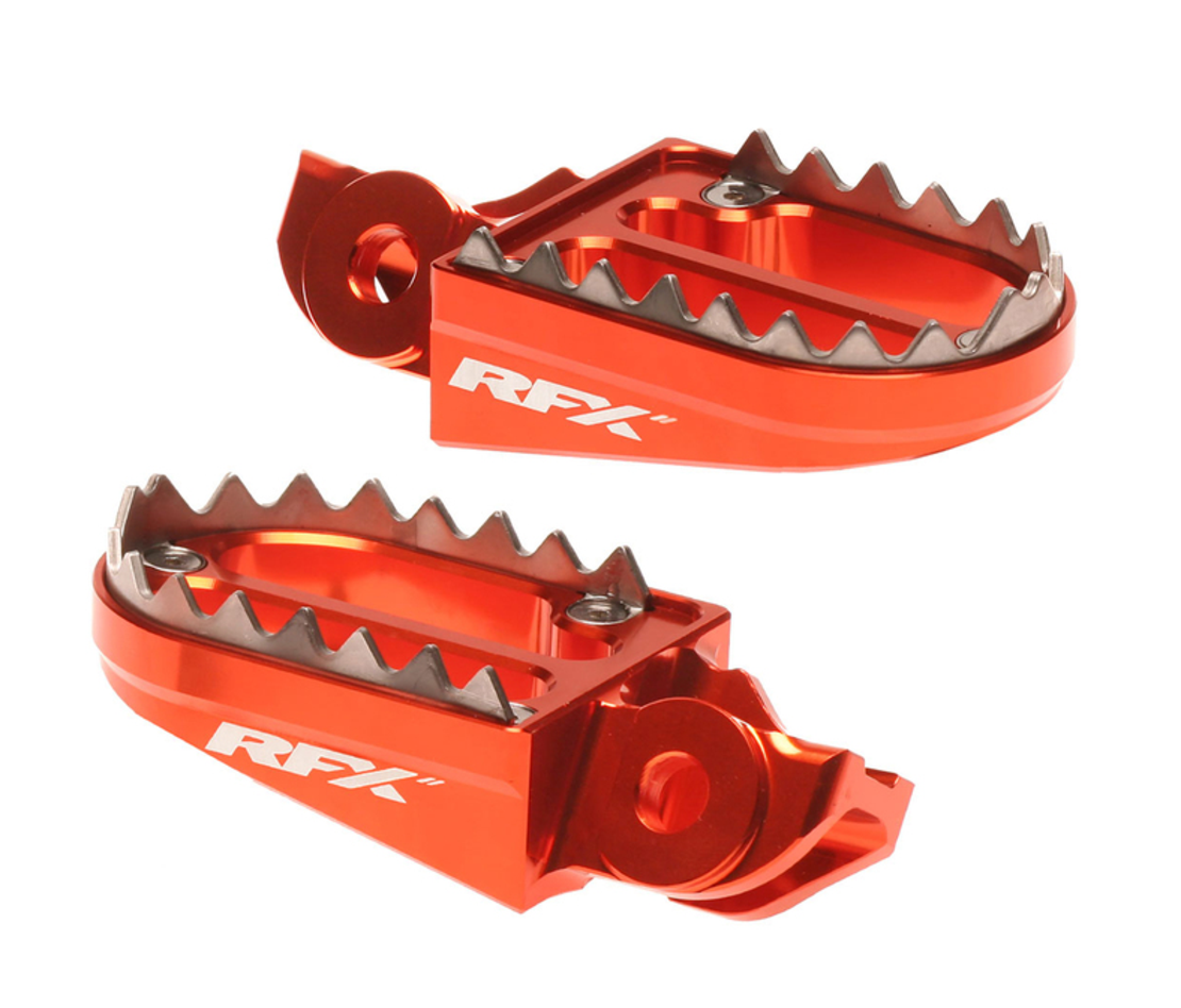 Степенки RFX Pro Series 2 Footrests - Orange KTM EXC/XC/SX 125-450 16-23