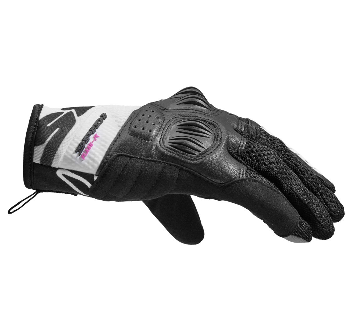 Дамски мото ръкавици SPIDI FLASH-R EVO Black/White