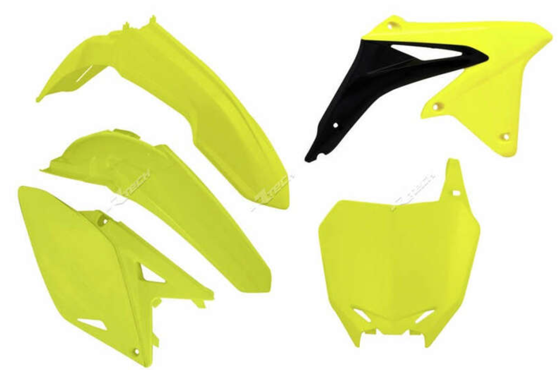 Комплект пластмаси RACETECH Plastic Kit Neon Yellow Suzuki RM-Z250 10-18