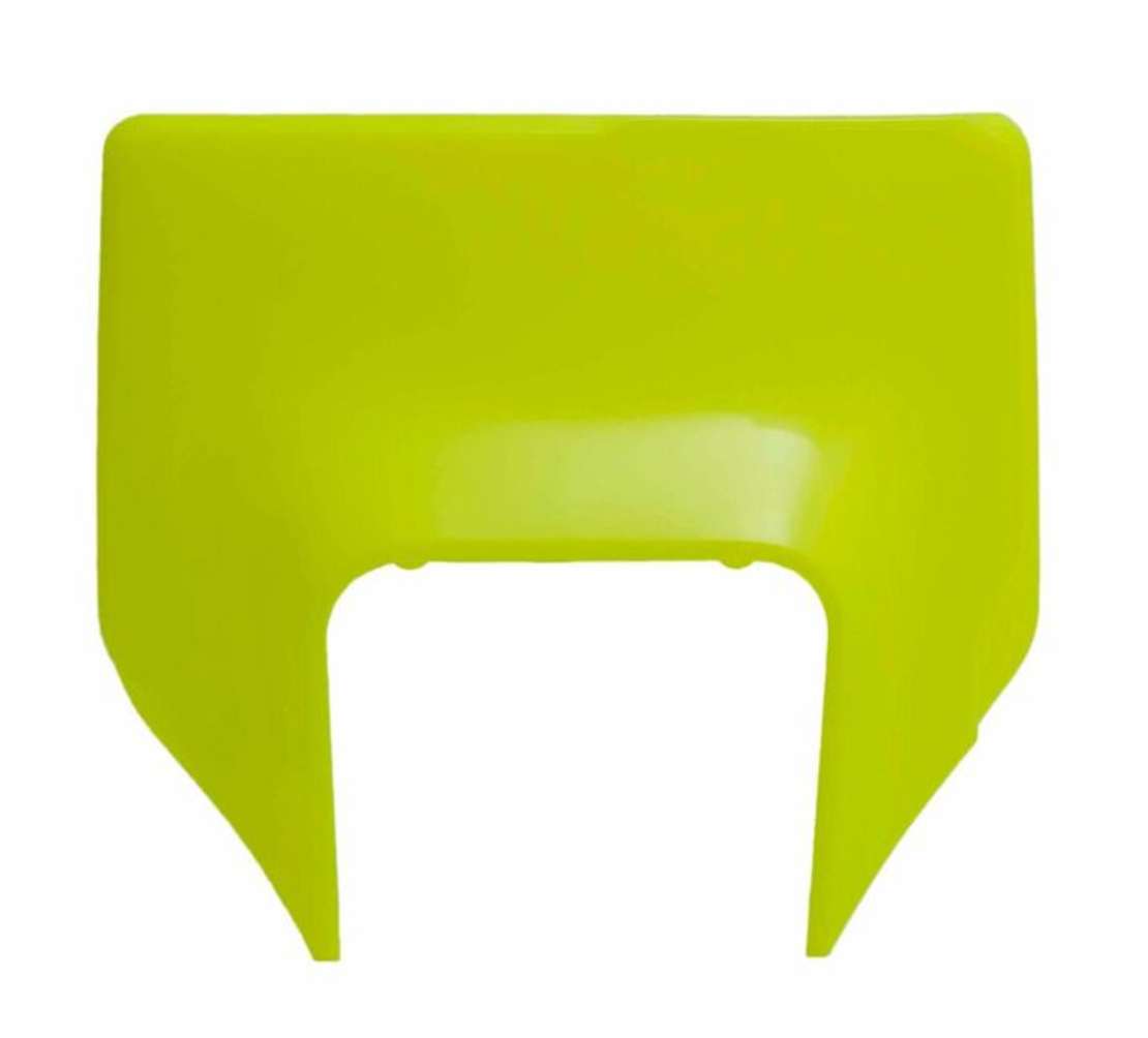 Маска за фар RACETECH Front Plate Neon Yellow Husqvarna FE/TE 2020