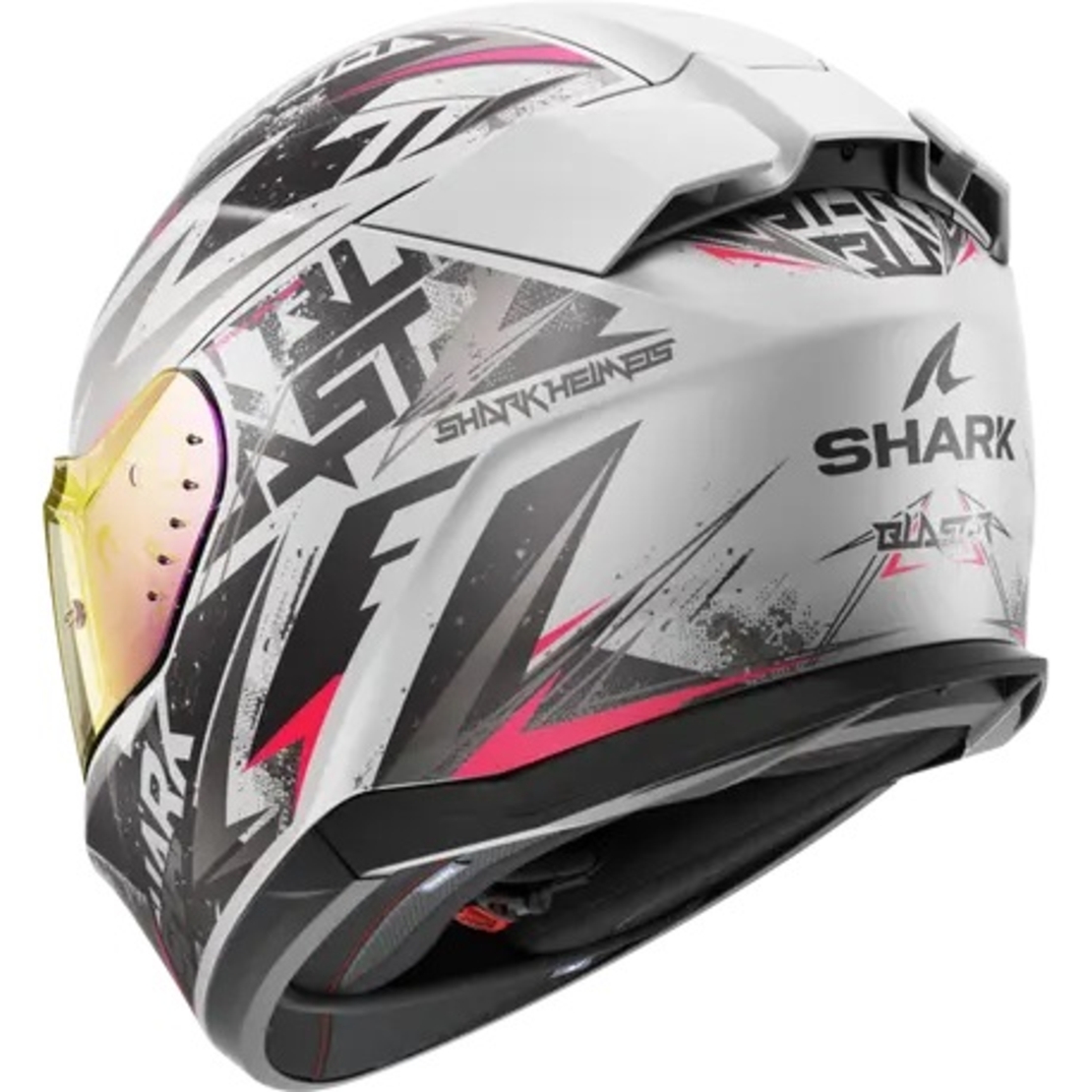 Каска SHARK D-SKWAL 3 BLAST-R MATT WHITE/GREY/PINK